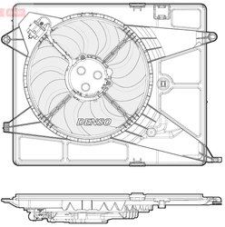 Ventilator radiator racire Denso DER15005