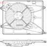 VENTILATOR RADIATOR RACIRE DENSO DER15005 - Piesa auto compatibila cu mai multe marci