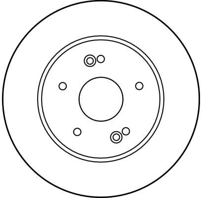 DISC FRANA TRW DF1028 - Compatibil cu RENAULT