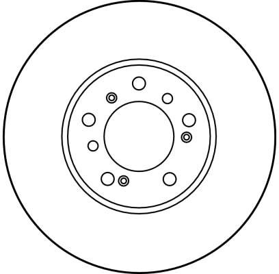 DISC FRANA TRW DF1119 - Compatibil cu AUVERLAND, CITROEN, FIAT, PEUGEOT, TALBOT