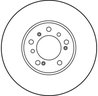 DISC FRANA TRW DF1119 - Compatibil cu AUVERLAND, CITROEN, FIAT, PEUGEOT, TALBOT