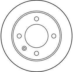 DISC FRANA TRW DF1122 - Compatibil cu CITROEN