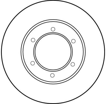 Disc frana TRW DF1418