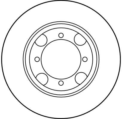 DISC FRANA TRW DF1428 - Compatibil cu HYUNDAI