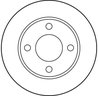 DISC FRANA TRW DF1526 - Compatibil cu AUDI