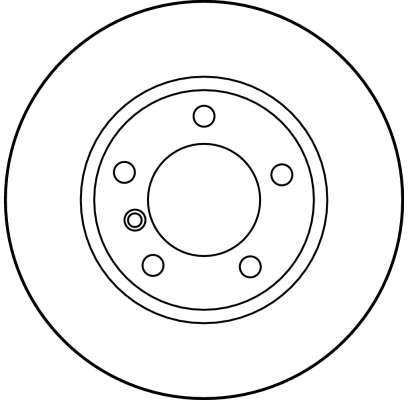 DISC FRANA TRW DF1537 - Compatibil cu BMW