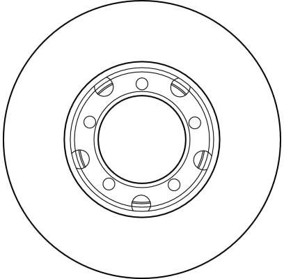 DISC FRANA TRW DF1577 - Compatibil cu MERCEDES-BENZ
