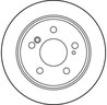 DISC FRANA TRW DF1583 - Compatibil cu MERCEDES-BENZ
