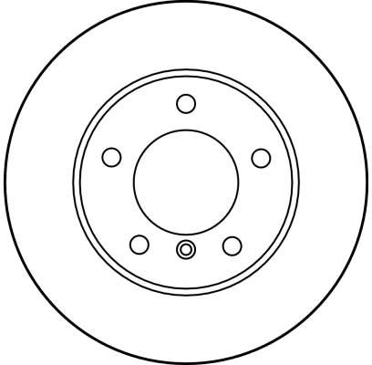 DISC FRANA TRW DF1599 - Compatibil cu MERCEDES-BENZ, PUCH