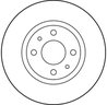 DISC FRANA TRW DF1747 - Compatibil cu ALFA ROMEO, FIAT, LANCIA