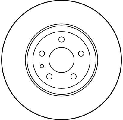 DISC FRANA TRW DF1749 - Compatibil cu ALFA ROMEO, FIAT, LANCIA, OPEL, VAUXHALL