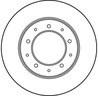 Disc frana TRW DF1802