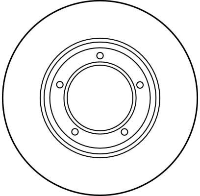 Disc frana TRW DF1803