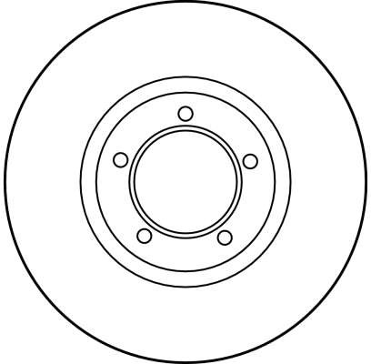 DISC FRANA TRW DF1826 - Compatibil cu LDV