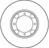 DISC FRANA TRW DF1958 - Compatibil cu HYUNDAI