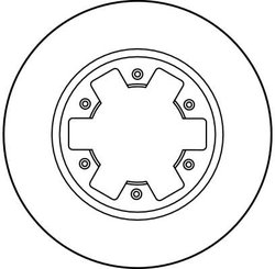 Disc frana TRW DF1965