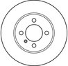 DISC FRANA TRW DF2550 - Compatibil cu BMW
