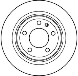 DISC FRANA TRW DF2557 - Compatibil cu BMW