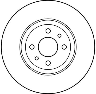 DISC FRANA TRW DF2566 - Compatibil cu ABARTH, ALFA ROMEO, CHRYSLER, FIAT, LANCIA