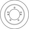 DISC FRANA TRW DF2588 - Compatibil cu GEO, SUZUKI
