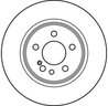 DISC FRANA TRW DF2596 - Compatibil cu MERCEDES-BENZ
