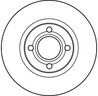 DISC FRANA TRW DF2601 - Compatibil cu AUDI