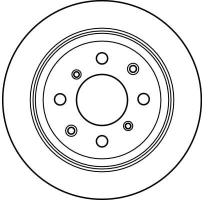 DISC FRANA TRW DF2646 - Compatibil cu HONDA, LOTUS, MG, ROVER