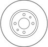 DISC FRANA TRW DF2686 - Compatibil cu ALFA ROMEO, FIAT, FIAT (NANJING), LANCIA
