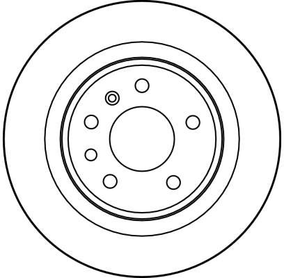 DISC FRANA TRW DF2714 - Compatibil cu OPEL, VAUXHALL