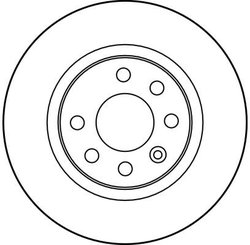 DISC FRANA TRW DF2748 - Compatibil cu VOLVO