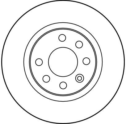 DISC FRANA TRW DF2748 - Compatibil cu VOLVO