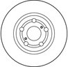 DISC FRANA TRW DF2742 - Compatibil cu TOYOTA