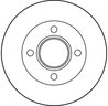 DISC FRANA TRW DF2753 - Compatibil cu FORD, FORD (CHANGAN), FORD AUSTRALIA, MAZDA
