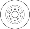 DISC FRANA TRW DF2762 - Compatibil cu ALFA ROMEO, GAC, LANCIA