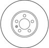 Disc frana TRW DF2758