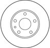 Disc frana TRW DF2763