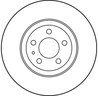 DISC FRANA TRW DF2759 - Compatibil cu ALFA ROMEO