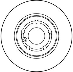 DISC FRANA TRW DF2766 - Compatibil cu LAND ROVER