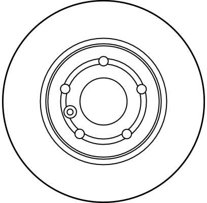 DISC FRANA TRW DF2766 - Compatibil cu LAND ROVER