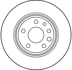 Disc frana TRW DF2773