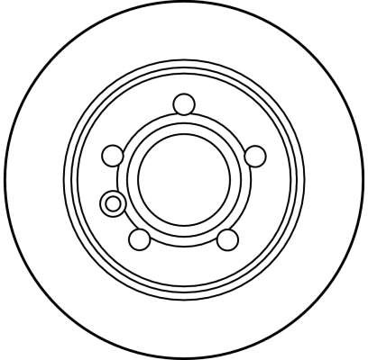 DISC FRANA TRW DF2777 - Compatibil cu FORD, SEAT, VW