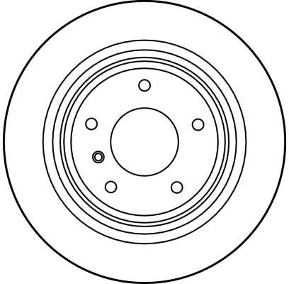 DISC FRANA TRW DF2783 - Compatibil cu ALPINA, BMW