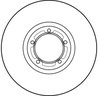 Disc frana TRW DF2785