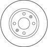Disc frana TRW DF2782