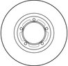 Disc frana TRW DF2786