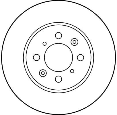 DISC FRANA TRW DF2792 - Compatibil cu MG, ROVER
