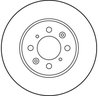 DISC FRANA TRW DF2792 - Compatibil cu MG, ROVER