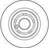 DISC FRANA TRW DF2791S - Compatibil cu LAND ROVER