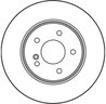 DISC FRANA TRW DF2813 - Compatibil cu MERCEDES-BENZ