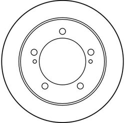 DISC FRANA TRW DF3165 - Compatibil cu GEO, SUZUKI